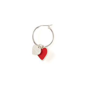 Rand Heart Emblem Earrings 詳細画像