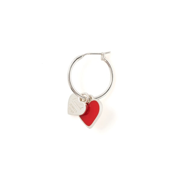 Rand Heart Emblem Earrings 詳細画像 Silver 1