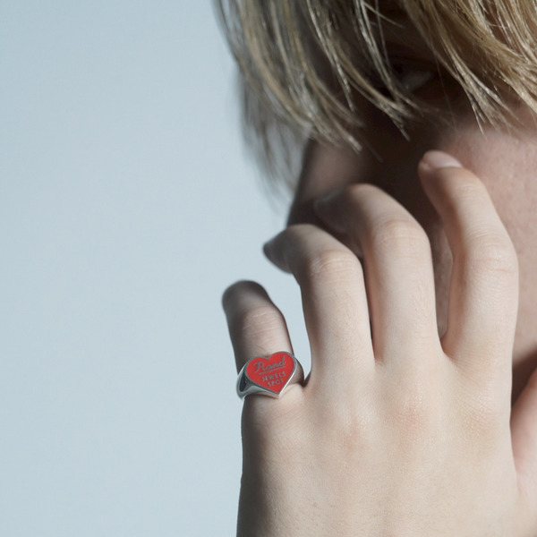 Rand Heart Emblem Ring 詳細画像 Silver 6