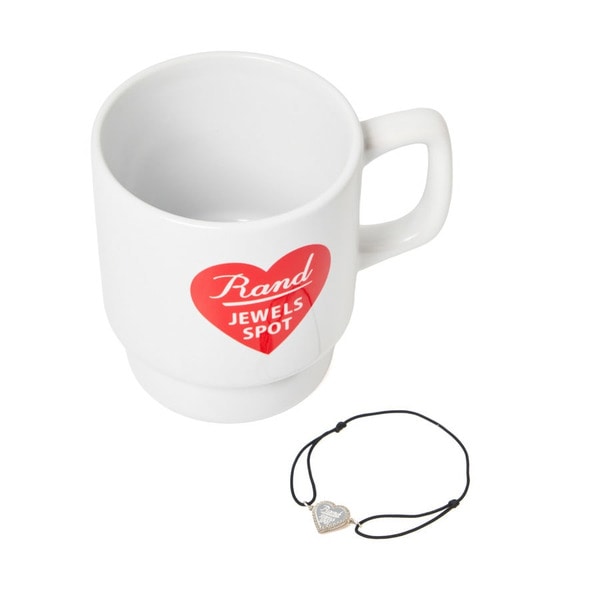 Rand Heart bracelet ＆ Mug 詳細画像 Silver 1