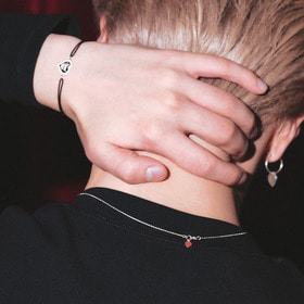Rand Heart Necklace 詳細画像