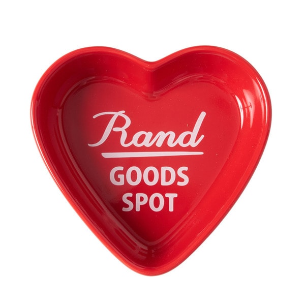 RAND Goods Spot Heart Tray 詳細画像 Red 1