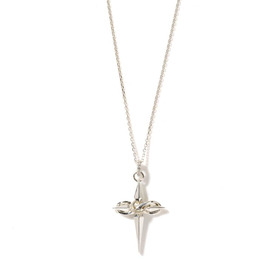 Infinity Cross Necklace SV 詳細画像