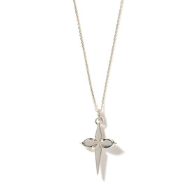 Infinity Cross Necklace SV 詳細画像