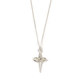 Infinity Cross Necklace SV 詳細画像