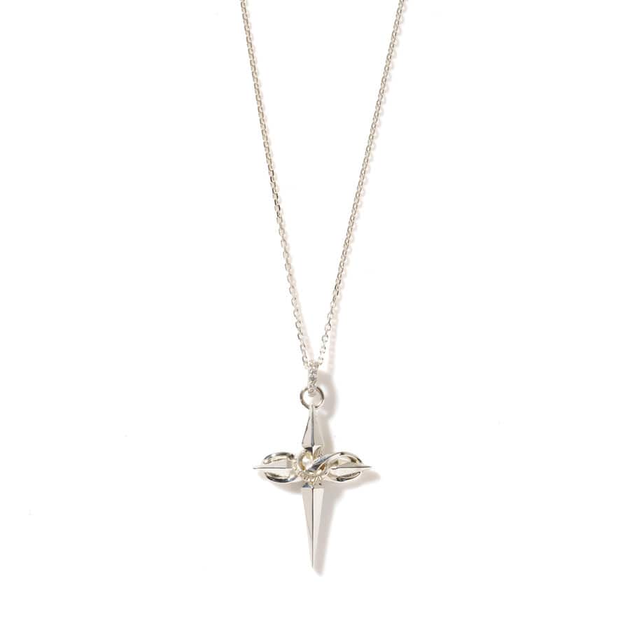 Infinity Cross Necklace SV | INFINITIAL | VERTICAL GARAGE OFFICIAL
