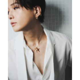 Infinity Cross Necklace K10 詳細画像