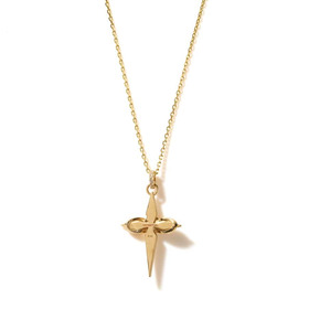Infinity Cross Necklace K10 詳細画像