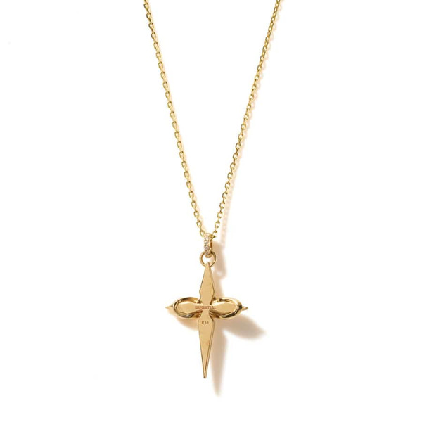 Infinity Cross Necklace K10 詳細画像 Gold 3