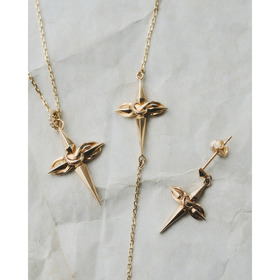 Infinity Cross Bracelet K10 詳細画像