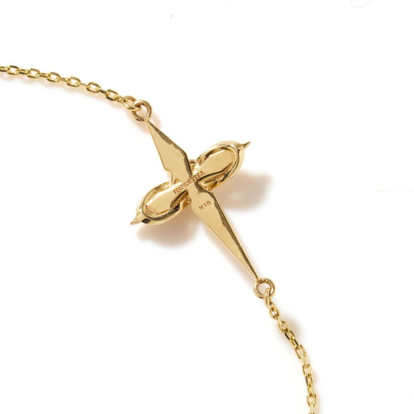Infinity Cross Bracelet K10 詳細画像 Gold 2