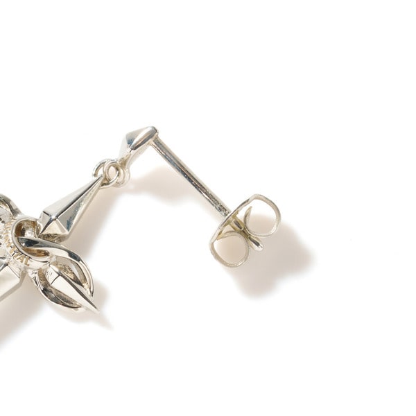 Infinity Cross Pierced Earring SV 詳細画像 Silver 2