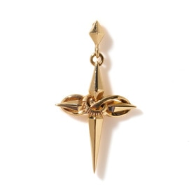 Infinity Cross Pierced Earrings K10
