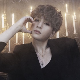 Infinity Cross Necklace YG 詳細画像