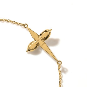 Infinity Cross Bracelet YG 詳細画像