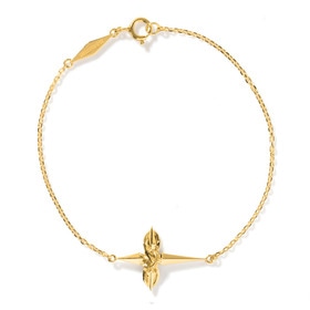 Infinity Cross Bracelet YG 詳細画像