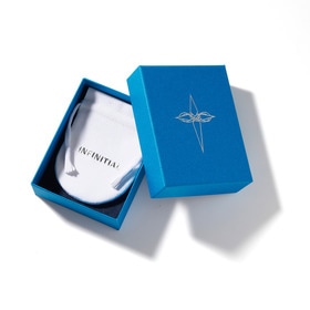 Infinity Cross Pierced Earring YG 詳細画像