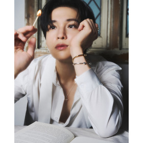 Infinity Cross Bangle YG 詳細画像