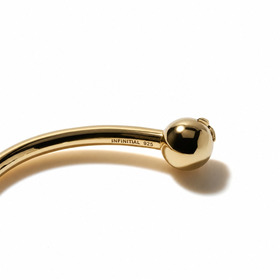 Infinity Cross Bangle YG 詳細画像