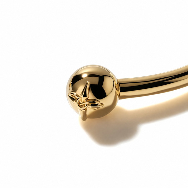Infinity Cross Bangle YG 詳細画像 Gold 2