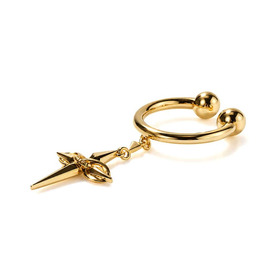 Infinity Cross Ear Cuff YG 詳細画像