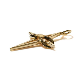 Infinity Cross Charm L YG 詳細画像