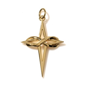 Infinity Cross Charm L YG