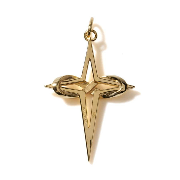 Infinity Cross Charm L YG 詳細画像 Gold 1