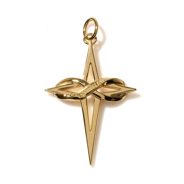 Infinity Cross Charm L YG 詳細画像 Gold 1