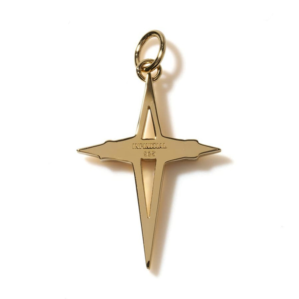 Infinity Cross Charm M YG 詳細画像 Gold 1