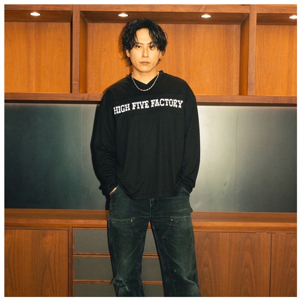 HFF MOTOR CYCLE LS TEE 詳細画像 Black 10