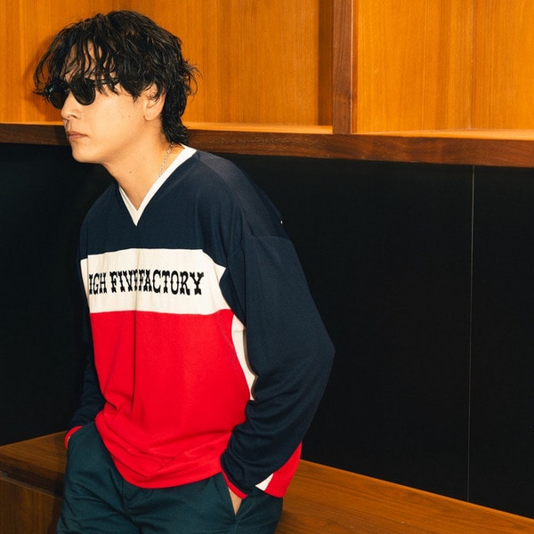 HFF MOTOR CYCLE LS TEE 詳細画像 Black 12