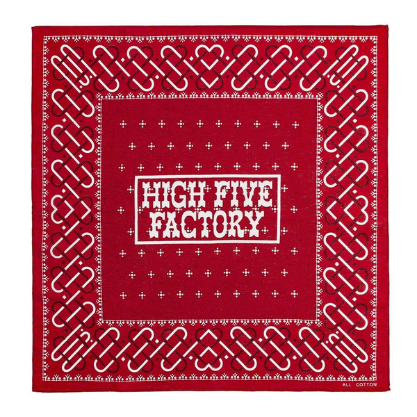 HFF LOGO BANDANNA 2 詳細画像 Red 1