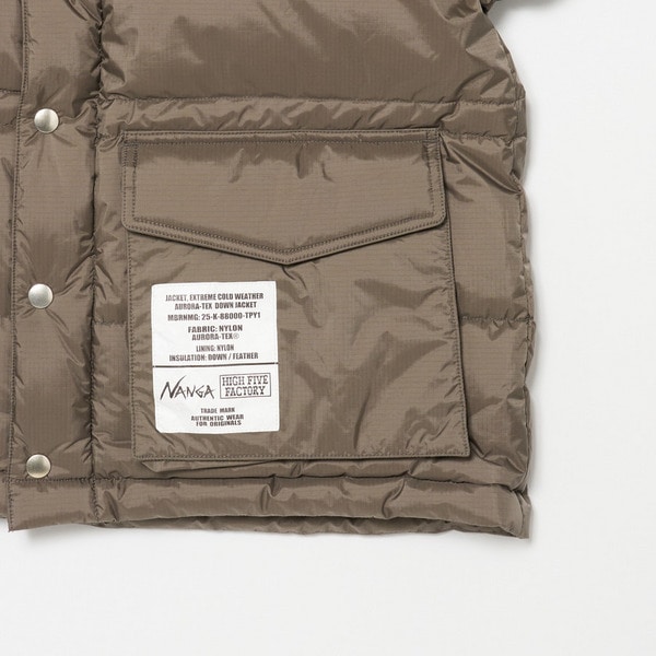 HFF x NANGA  MOUNTAIN DOWN JACKET 詳細画像 Black 11