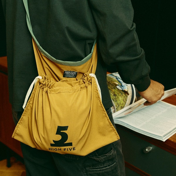 APRON DRAWSTRING BAG 詳細画像 Khaki 7