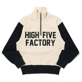 HFF PATCH LOGO HALF ZIP SWEAT 詳細画像