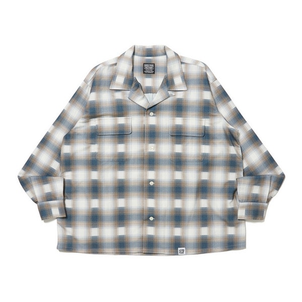 HFF PRINTED FLANNEL SHIRT 詳細画像 Brown 1