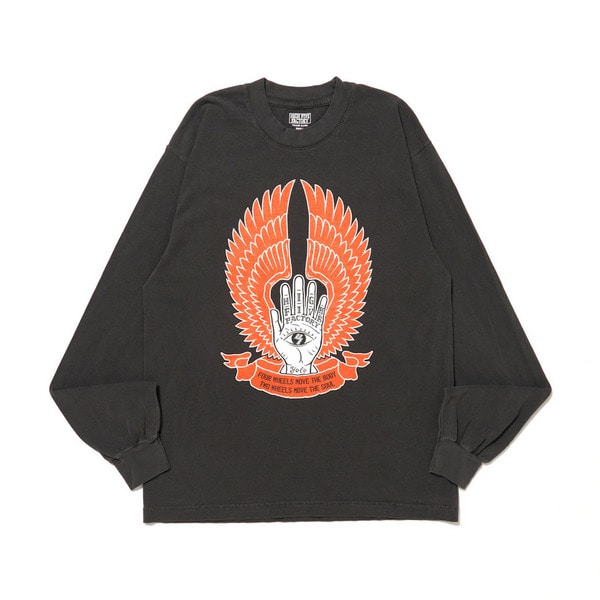 HFF x US TOKYO LS TEE 詳細画像 Black 1
