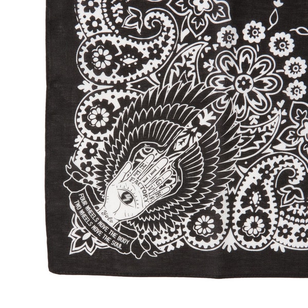 HFF x US TOKYO BANDANA 詳細画像 Black 3
