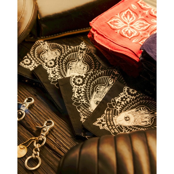 HFF x US TOKYO BANDANA 詳細画像 Black 6