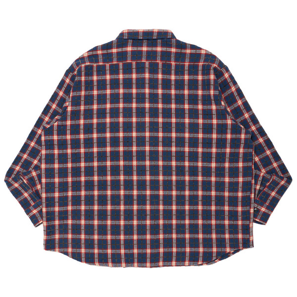 HFF HEAVYWEIGHT FLANNEL SHIRT 詳細画像 Navy 6