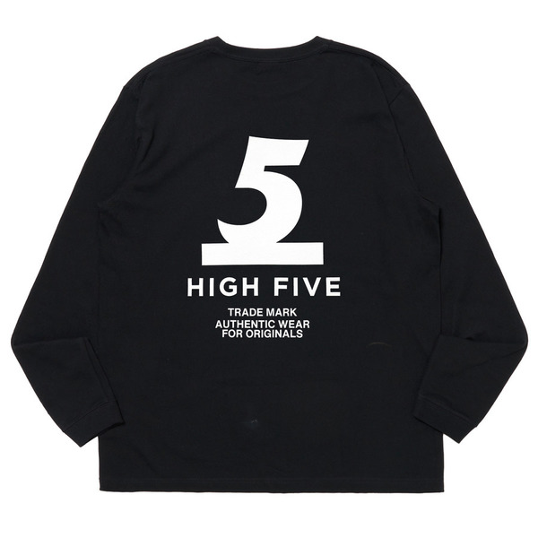 HFF CIRCLE LOGO LS TEE 詳細画像 Black 1