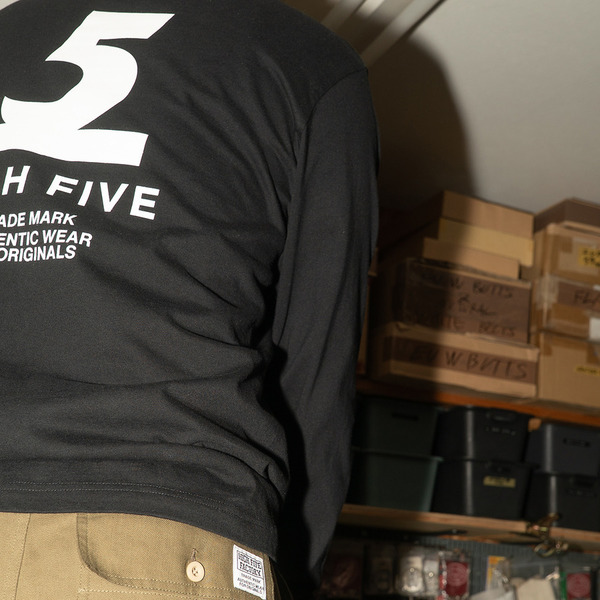 HFF CIRCLE LOGO LS TEE 詳細画像 Black 10