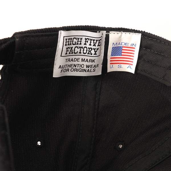 HFF x COOPERSTOWN CORDUROY BALL CAP 詳細画像 Black 6