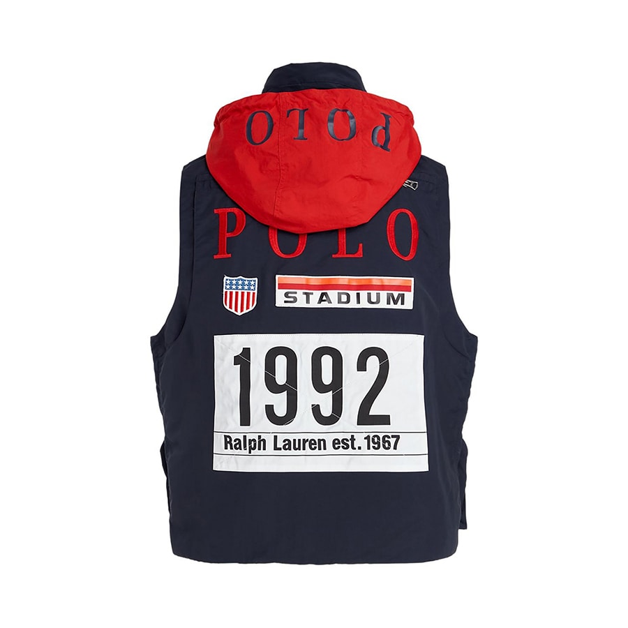 休日限定 500着限定Polo Stadiumジャケット新品XS東京スタジアム 1992 polo ベスト 1992 東京スタジアム Tokyo  Stadium 東京スタジアム ベスト tokyo Stadium tokyo Mサイズ メンズ