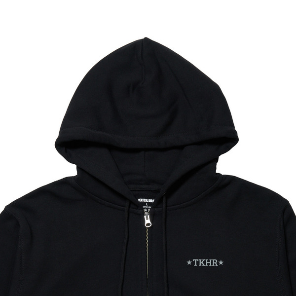 TKHR Zip Hoodie 詳細画像 Black 2