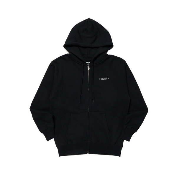 TKHR Zip Hoodie 詳細画像 Black 1