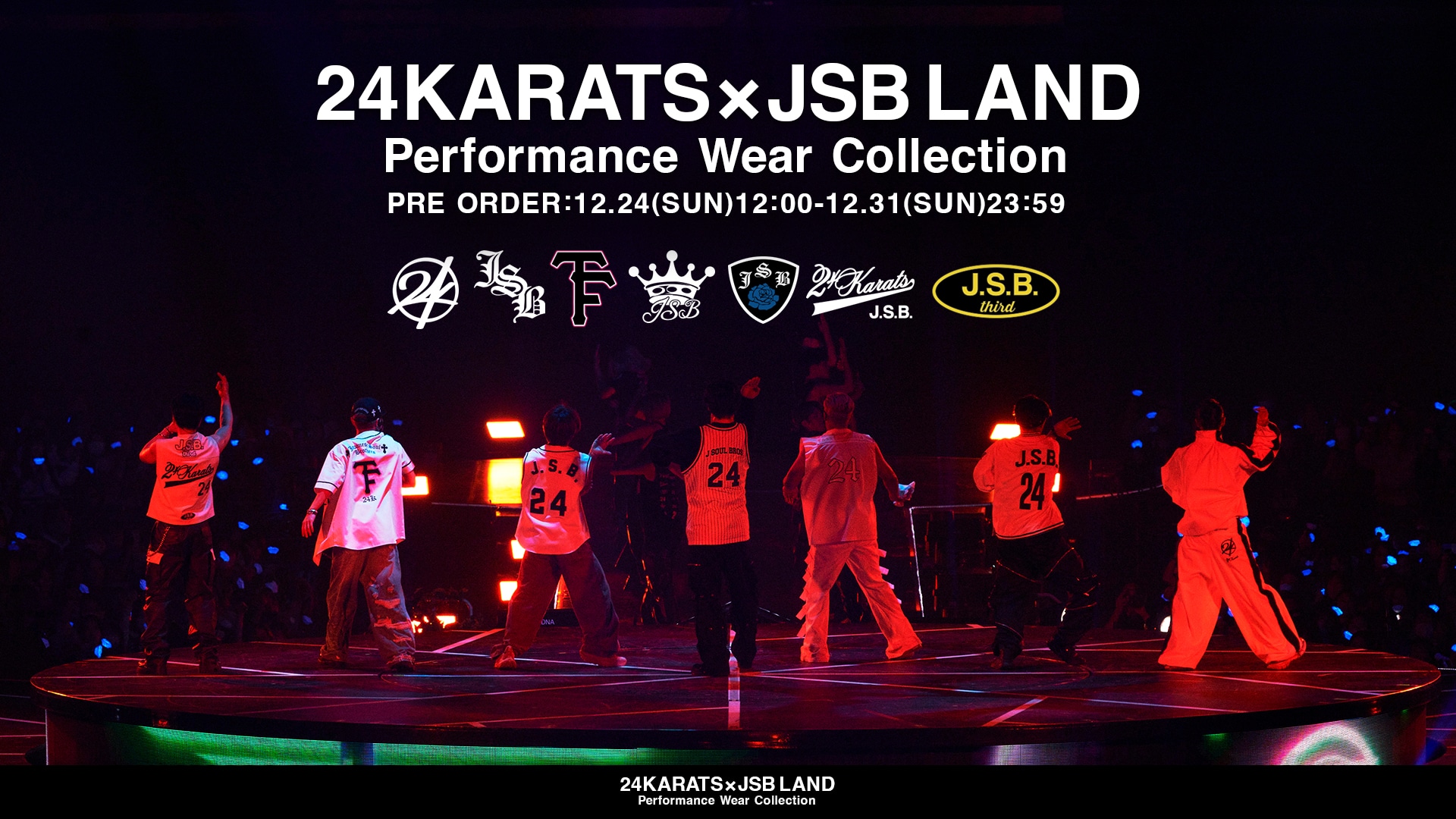 24KARATS × JSB LAND Performance Wear Collection｜VERTICAL GARAGE 